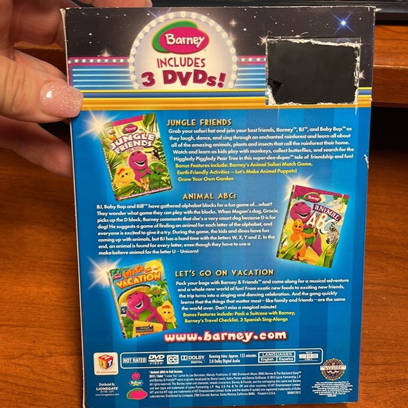 Barney movie pack 3-DVD set - Picture 4 of 6
